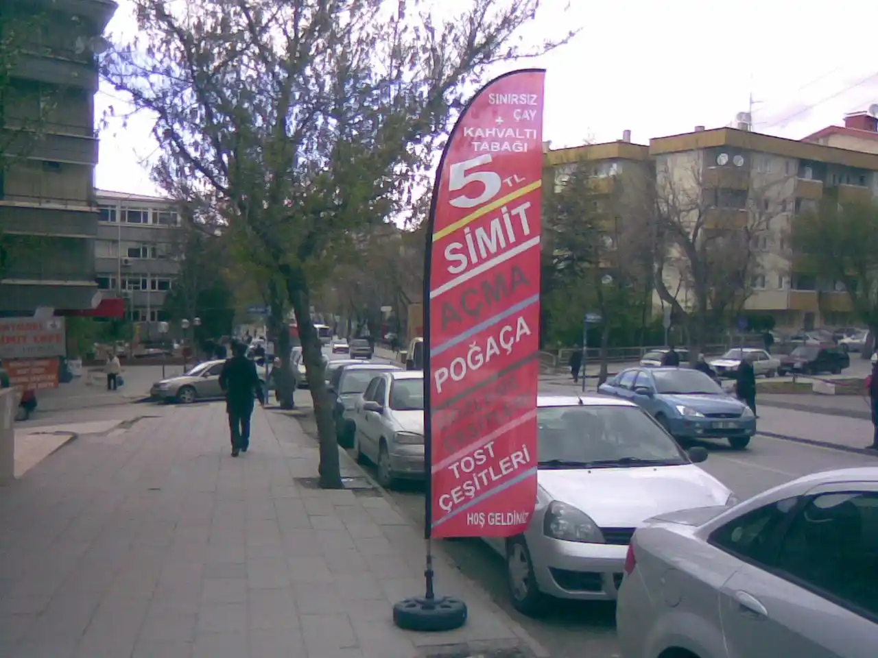 Çay - Simit Olta Bayrağı-13