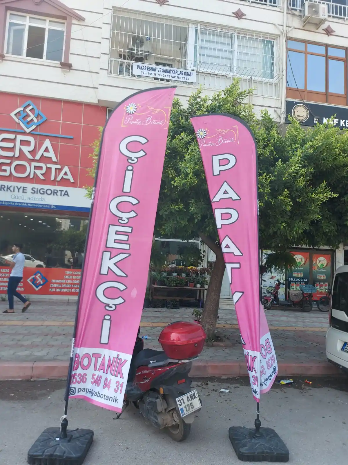 Çiçekçi Olta Bayrağı-13