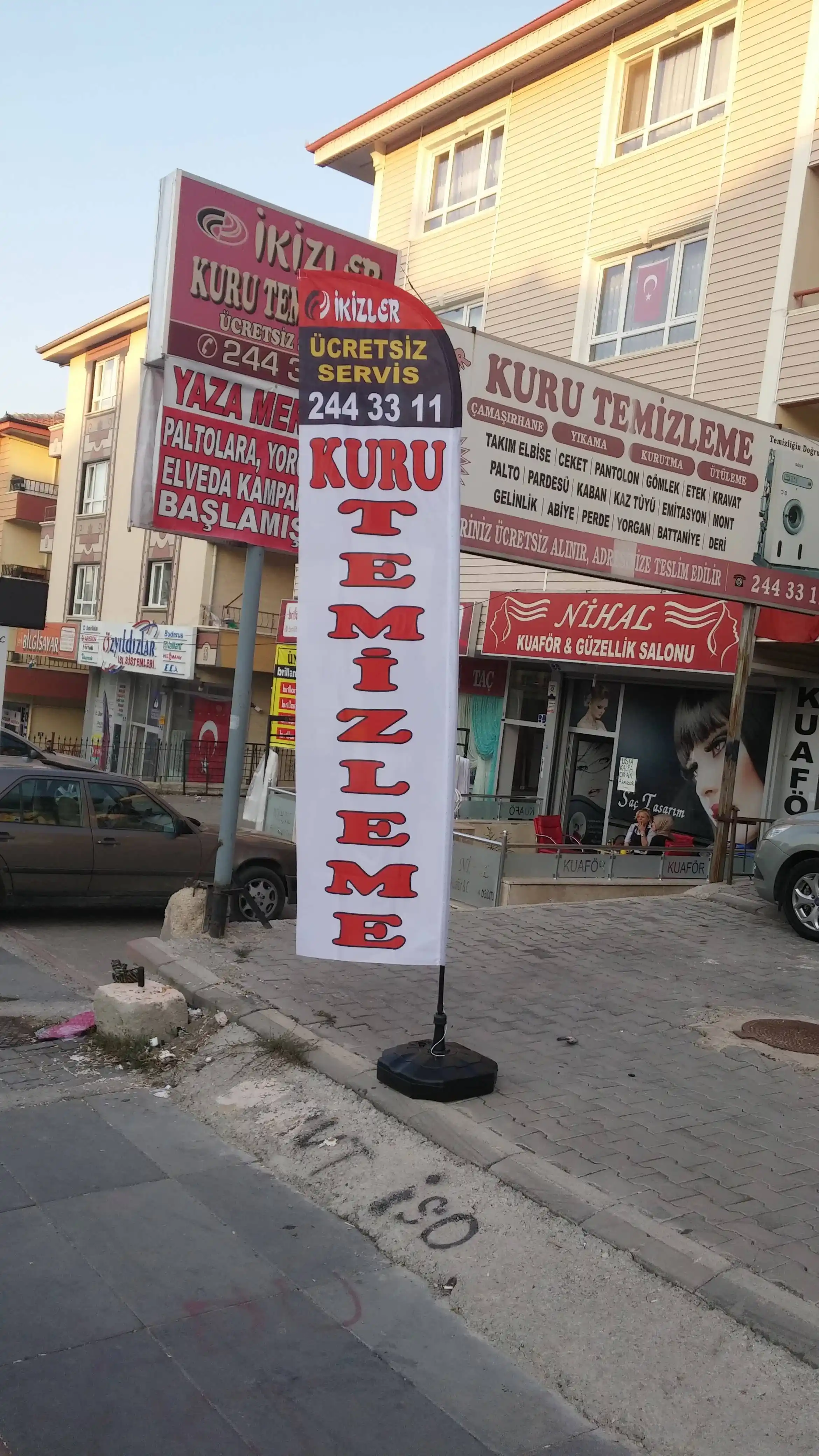 Kuru Temizlemeci Olta Bayrağı-1