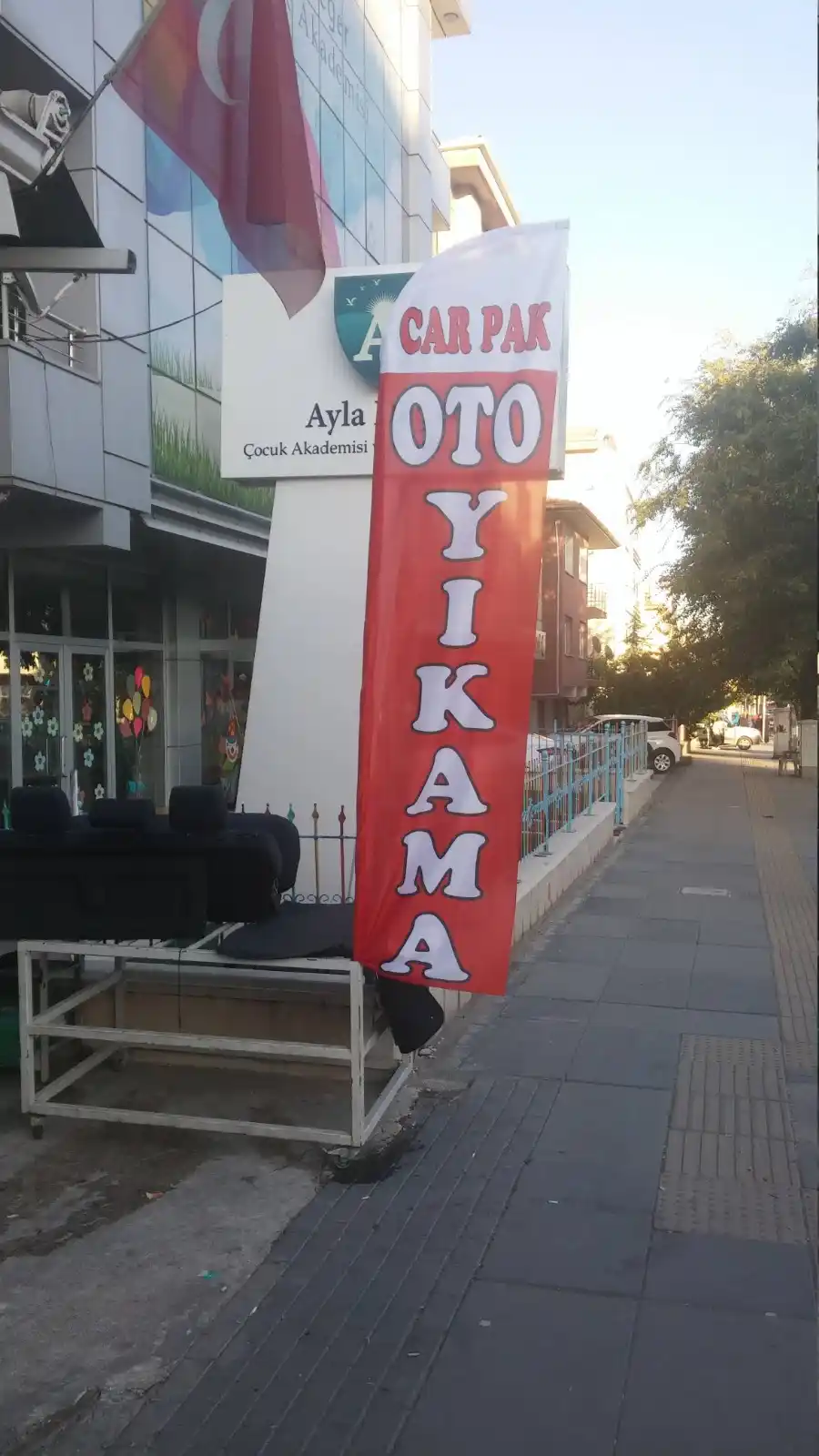 Oto Yıkama Olta Bayrağı-4