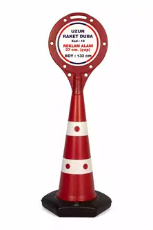 Kod-10-uzun-raket-duba Reklam Alanı: 27 cm Çap
Boy: 130 cm